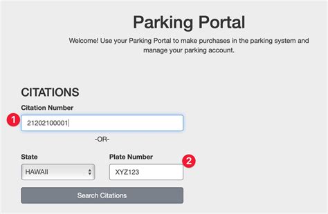 Pay Your Parking Citation Online .